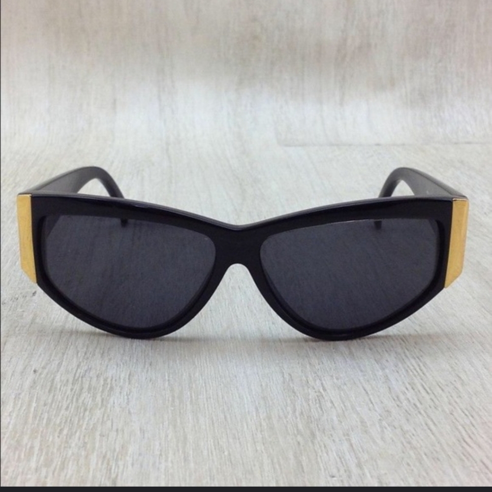 GIANNI VERSACE Sunglasses MOD 389 COL 852 BK Black Vintage